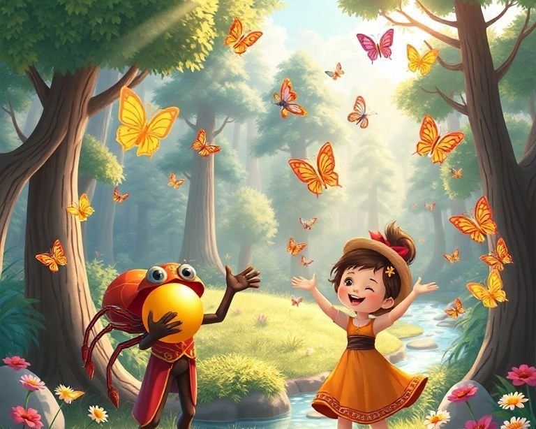 Örümcek Prens ve Altın Top Masalı Örümcek Prens ve Altın Top Masalı