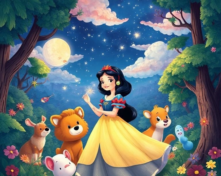 Pamuk Prensesin Büyülü Yolculuğu Masalı Pamuk Prensesin Büyülü Yolculuğu Masalı