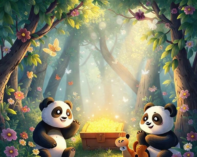 Pandaların Kayıp Hazinesi Masalı
