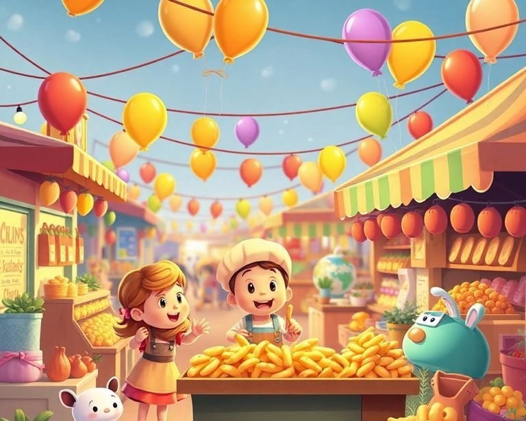 Patates Kızartması Satıcısının Masal Tadındaki Hayatı Masalı Patates Kızartması Satıcısının Masal Tadındaki Hayatı Masalı