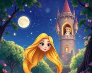 Peri Prensesi: Rapunzel'in Hikayesi Masalı Peri Prensesi