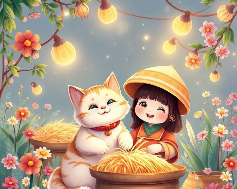 Pilavcı'nın Sevimli Kedi Arkadaşı Masalı Pilavcı'nın Sevimli Kedi Arkadaşı Masalı