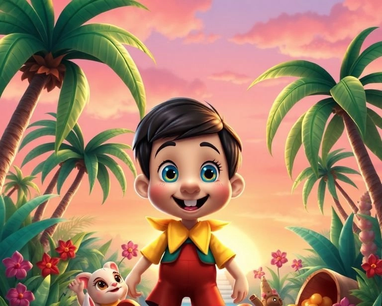 Pinokyo ve Kayıp Ada Masalı