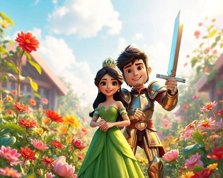 Pırasa Prenses ve Soğan Şövalye: Bahçenin Savunucuları Masalı Pırasa Prenses ve Soğan Şövalye: Bahçenin Savunucuları Masalı