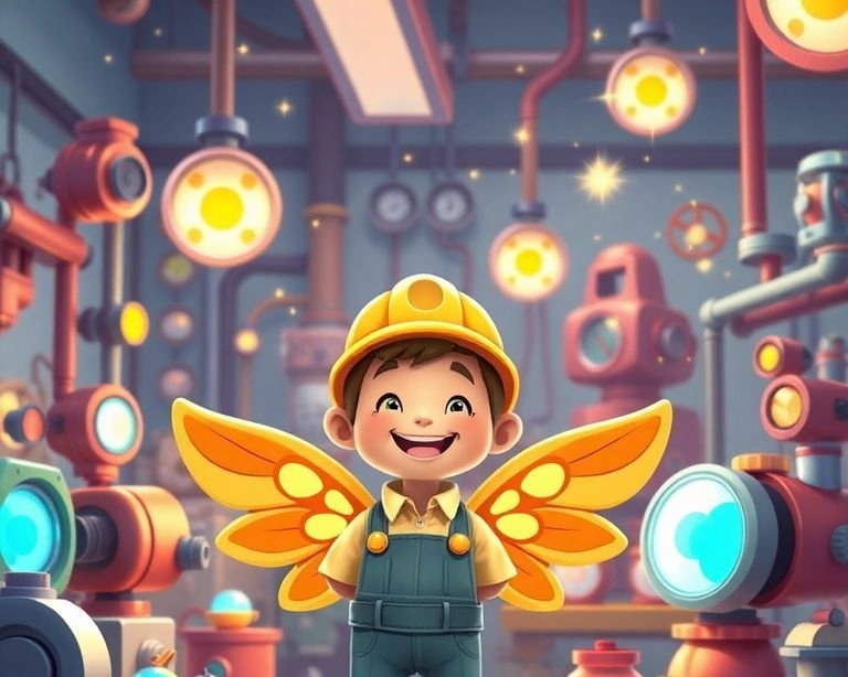 Renkli Kanatlar: Fabrika İşçisi'nin Serüveni Masalı Renkli Kanatlar: Fabrika İşçisi'nin Serüveni Masalı