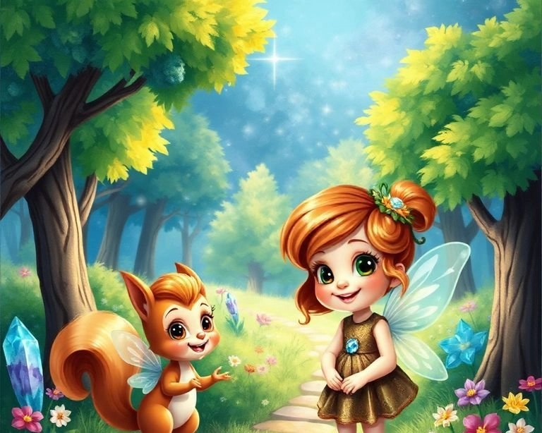 Sihirli Kristalın Peşinde Masalı Sihirli Kristalın Peşinde Masalı