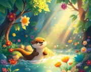 Su Samuru'nun Macerası Masalı Su Samuru