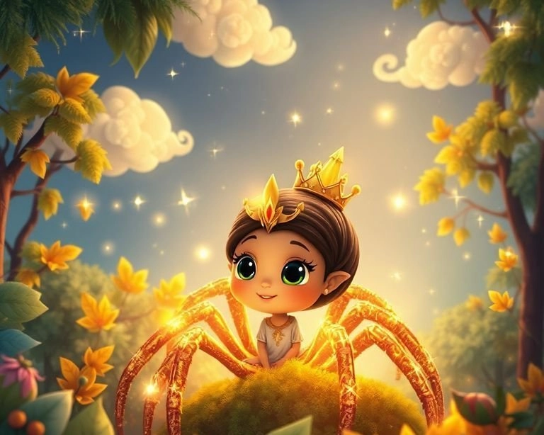 Tarantula Prensesi ve Altın Yapraklar Masalı