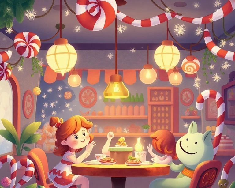 Tatlı Rüyaların Adresi: Masal Restoranı Masalı Tatlı Rüyaların Adresi: Masal Restoranı Masalı