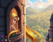 Uzun Saçlı Prenses: Rapunzel Masalı Uzun Sa