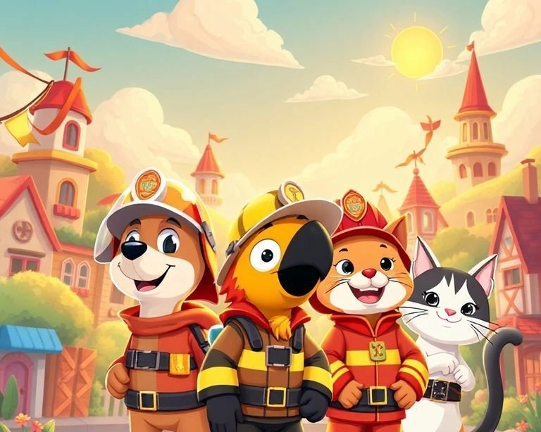 Yangın Sirenleri: İtfaiye Ekibi Harekete Geçiyor Masalı