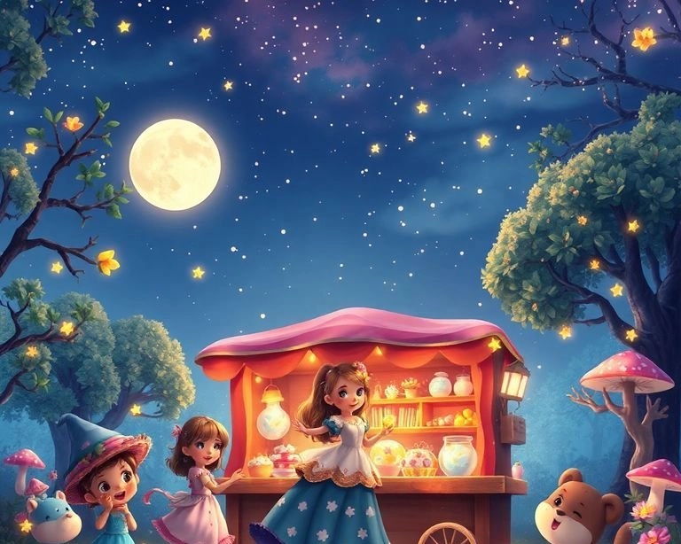 Yıldızlarla Dans Eden Mısır Satıcısı Masalı