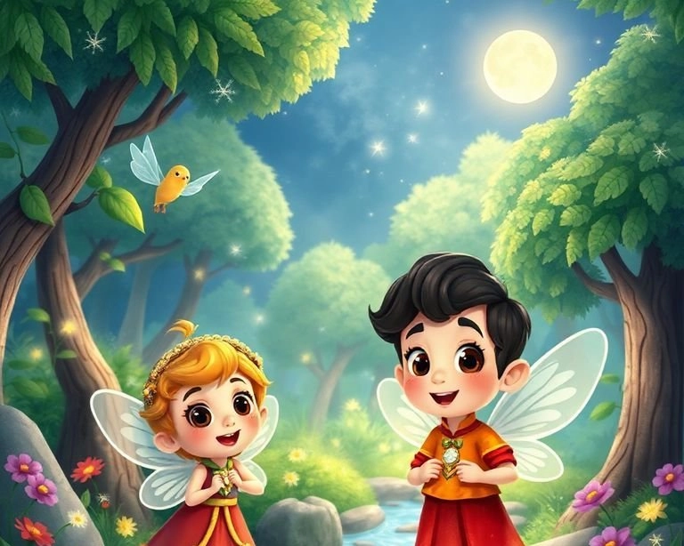 Yusufçuk'un Peri Dostları Masalı Yusufçuk'un Peri Dostları Masalı