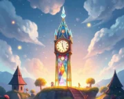 Zamanın Büyüsü: Kristal Saat Kulesi Masalı Zaman n