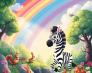 Zebra'nın Arkadaşları Masalı Zebra n