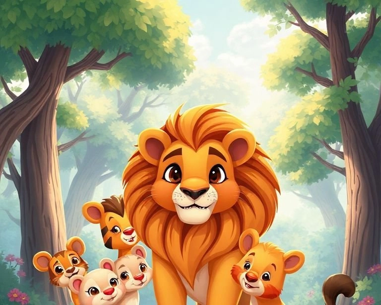 Adaletin Zaferi: Kükreyen Aslan Masalı Adaletin Zaferi: Kükreyen Aslan Masalı