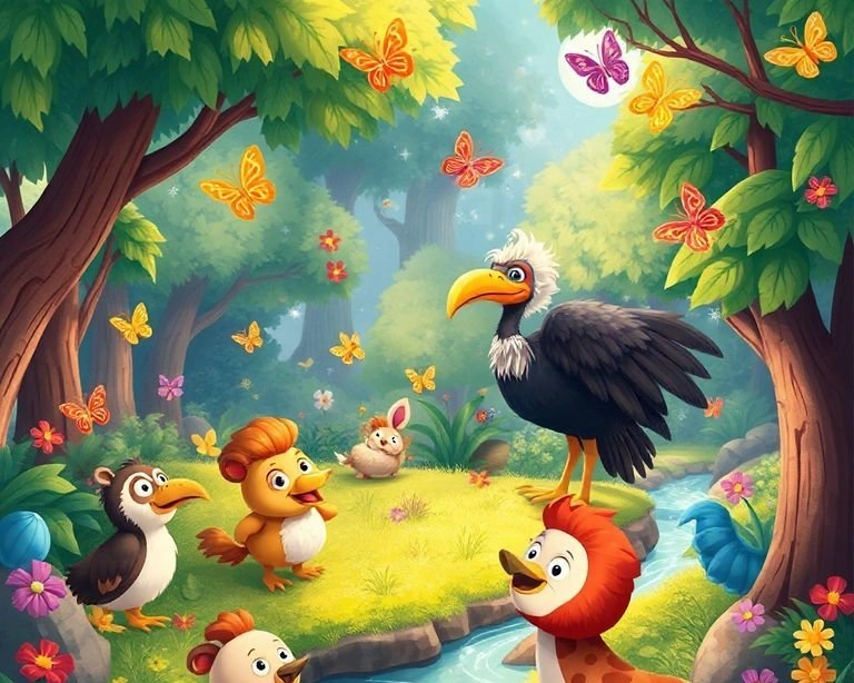 Akbaba'nın Keşif Yolculuğu Masalı