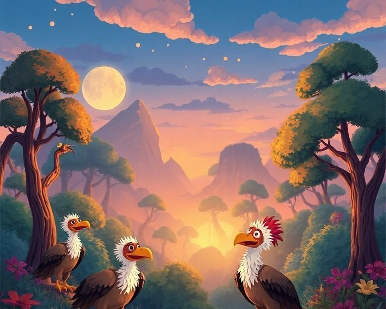 Akbaba'nın Mücadelesi Masalı