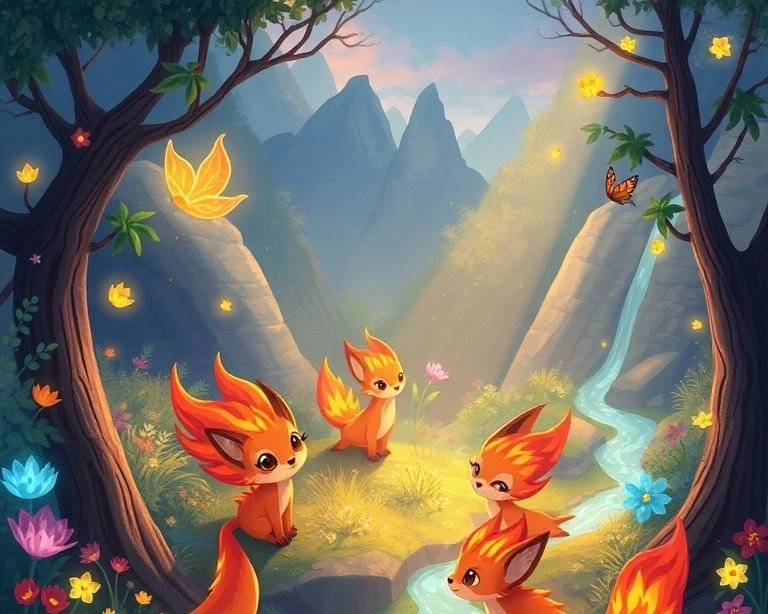 Alev Kuyruklarının Sırrı Masalı