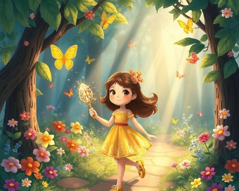 Altın Saçlı Kız ve Gümüş Ayakkabılar Masalı Altın Saçlı Kız ve Gümüş Ayakkabılar Masalı