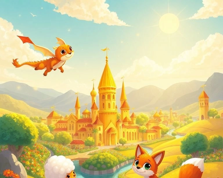 Altın Şehirdeki Gizemli Yaratıklar Masalı Altın Şehirdeki Gizemli Yaratıklar Masalı