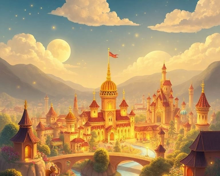 Altın Şehirdeki Kayıp Krallık Masalı