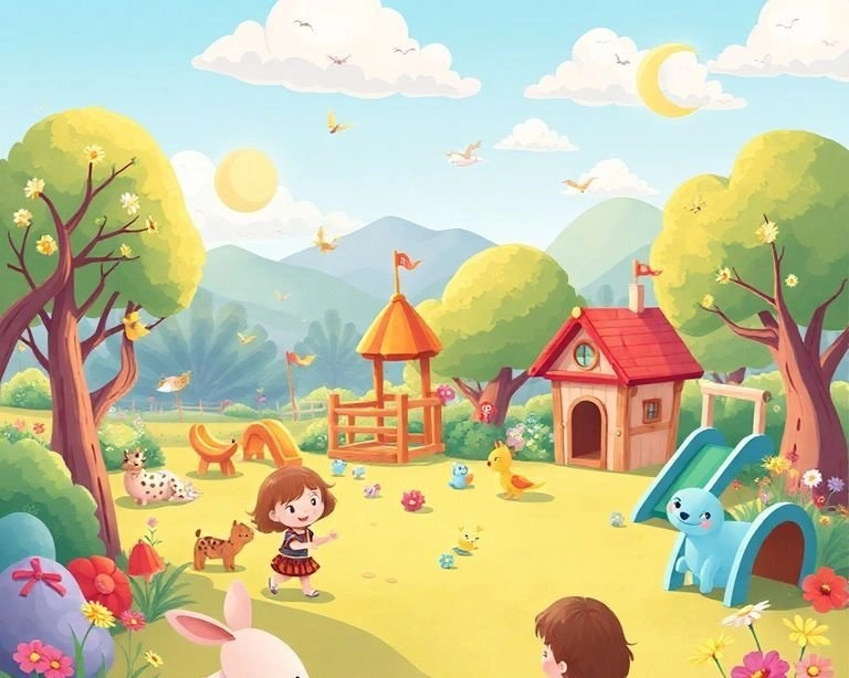 Anaokulu Oyun Saati Masalı