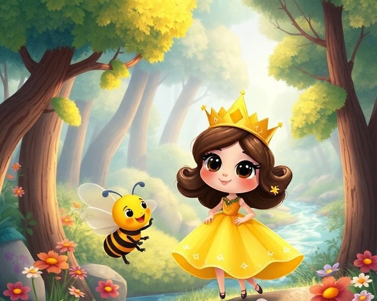 Arı Kraliçesinin Yolculuğu Masalı Arı Kraliçesinin Yolculuğu Masalı