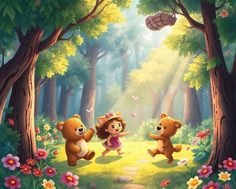 Arılar ve Dostluk Çiçeği Masalı Arılar ve Dostluk Çiçeği Masalı