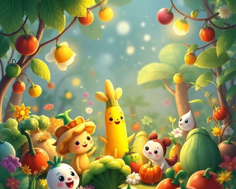 Aşçının Dostları: Sebzelerin Gizemli Dünyası Masalı Aşçının Dostları: Sebzelerin Gizemli Dünyası Masalı