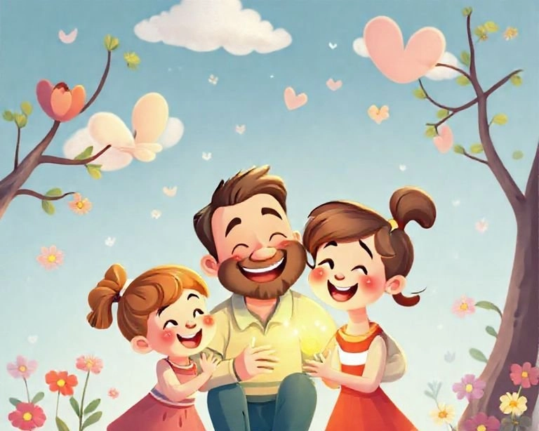 Babanın Sevgi Dolu Kolları Masalı Babanın Sevgi Dolu Kolları Masalı