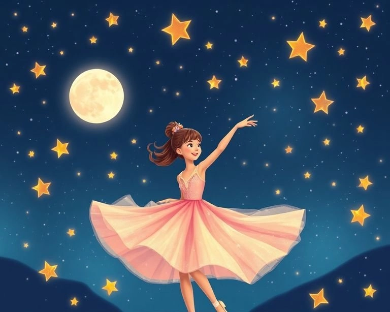 Balerin ve Yıldızların Dansı Masalı Balerin ve Yıldızların Dansı Masalı