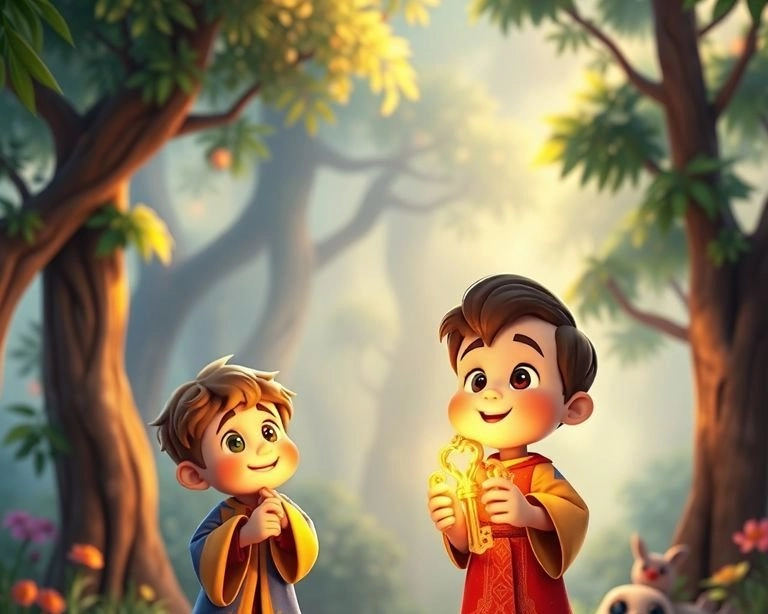 Bilge Adam ve Altın Anahtar Masalı