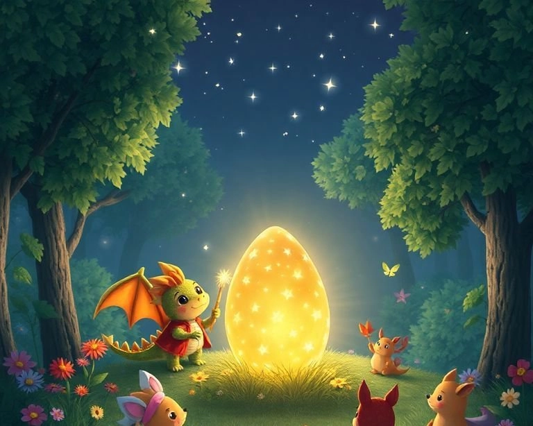 Büyücü ve Ejderha Yumurtası Masalı