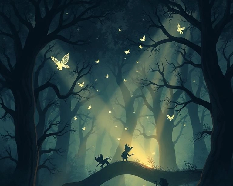 Cadılar Ormanı'nın Hükmü: Karanlığın Sırları ve Işığın Zaferi Masalı Cadılar Ormanı'nın Hükmü: Karanlığın Sırları ve Işığın Zaferi Masalı