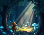 Cesur Kaşifin Macerası: Karanlık Orman Masalı Cesur Ka