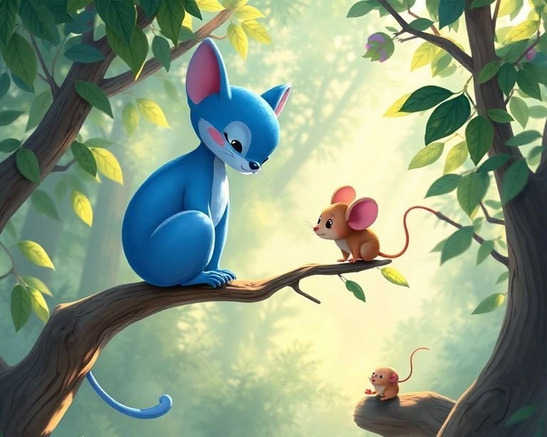 Cömertlik ve Paylaşım: Bülbül ile Fare Masalı Cömertlik ve Paylaşım: Bülbül ile Fare Masalı