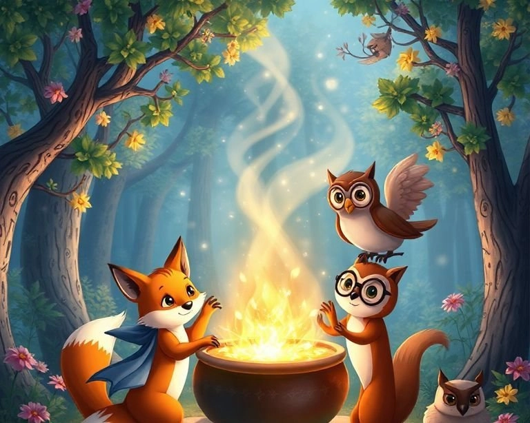 Dostluğun Sihirli Işığı Masalı Dostluğun Sihirli Işığı Masalı