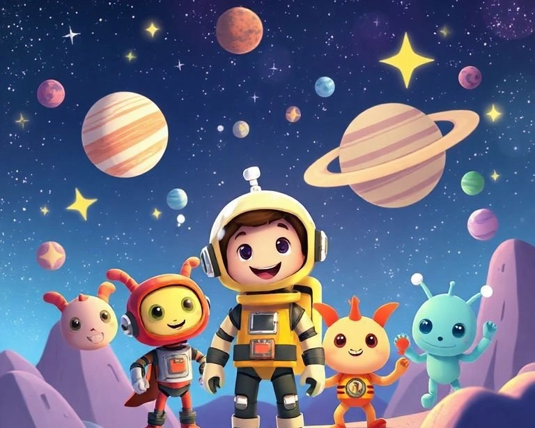 Dünya'yı Kurtarmak İçin Uzay Yolculuğu Masalı Dünya'yı Kurtarmak İçin Uzay Yolculuğu Masalı