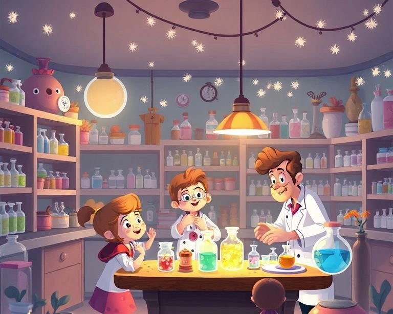 Eczacının Gizemli Formülleri Masalı Eczacının Gizemli Formülleri Masalı