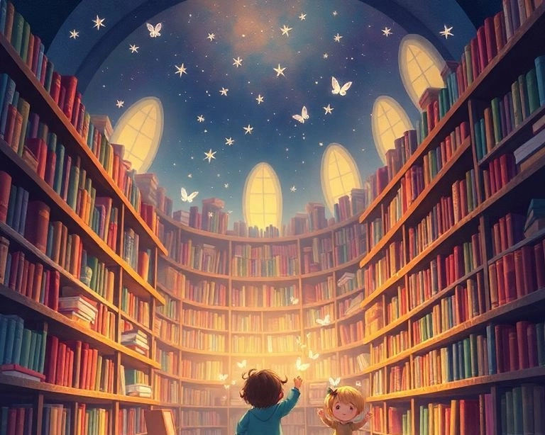 Edebiyatın Büyülü Kütüphanesi Masalı