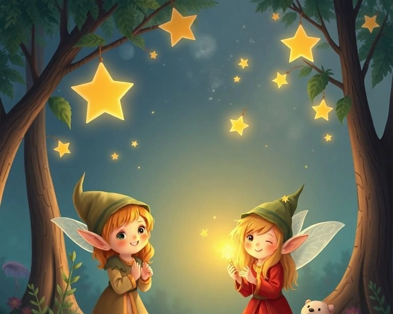 Elf Yıldızının Işığında Büyülenenler Masalı Elf Yıldızının Işığında Büyülenenler Masalı