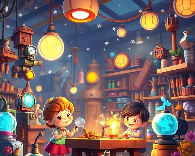 Endüstriyel Masalın Sihirli Atölyesi Masalı