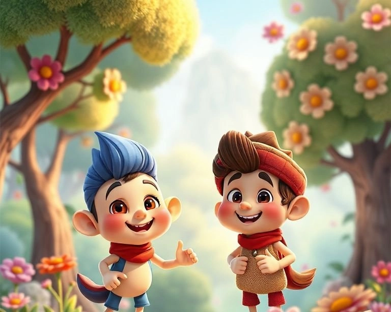 Fareçik ile Fındıkçık Masalı Fareçik ile Fındıkçık Masalı