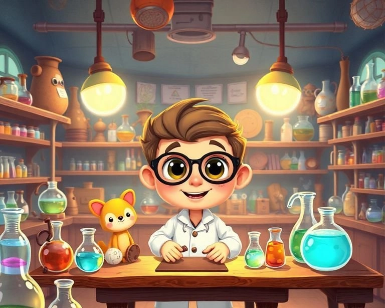 Gizemli Karışımlar: Kimyagerin Hikayesi Masalı