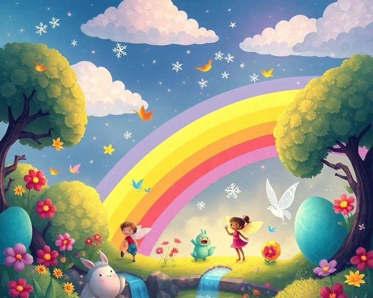 Gökkuşağı: Renkli Dünya Masalı