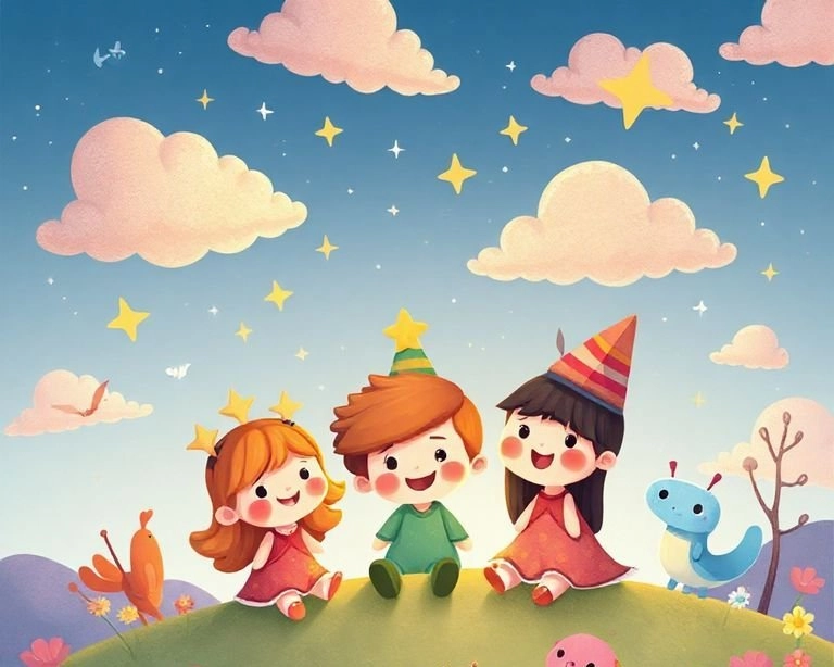 Gökyüzündeki Dostlarımız Masalı Gökyüzündeki Dostlarımız Masalı