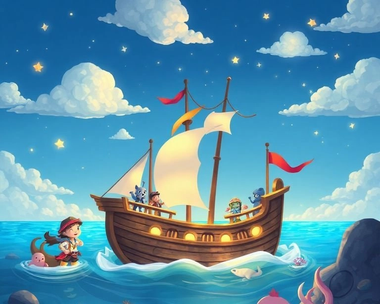 Gölgenin Peşinde: Kayıp Gemi Macerası Masalı