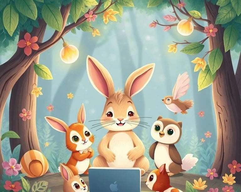 Güvenli İnternet Kullanımı: Bilge Tavşanın Öğütleri Masalı Güvenli İnternet Kullanımı: Bilge Tavşanın Öğütleri Masalı