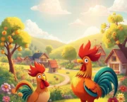 Horozun Mutlu Köyü Masalı Horozun Mutlu